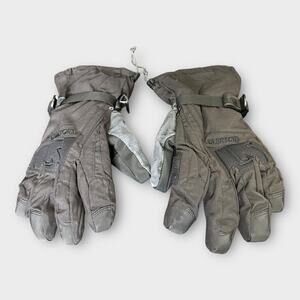 Burton Mens size Medium Goretex Snow Ski Snowboarding Gloves Black